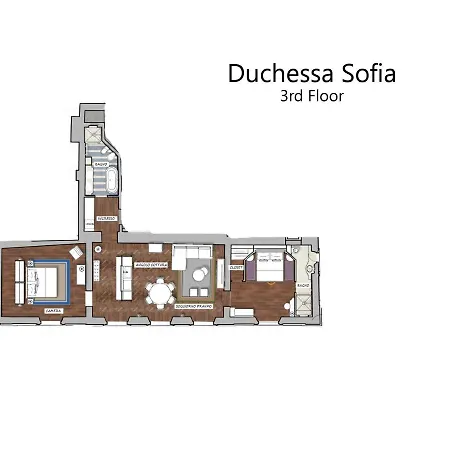 Duchessa Sofia - La Dimora Degli Affreschi فلورنس
